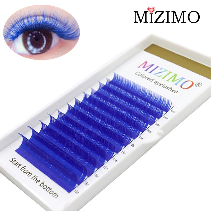 Цвет, прививка, накладные ресницы, кончик фиолетовой орхидеи 0,07 мм, C/D, смешанная длина, макияж, наращивание.