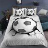 Football Bed Cover Set Adults Winter Duvet Cover Sets Kids,twin Full Queen King Bedroom Set Home Textile Housse De Couette