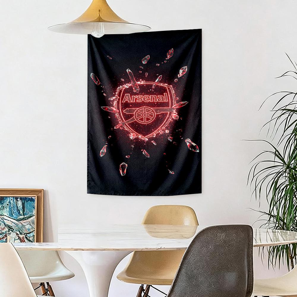 Arsenal Vintage Tapestry Nordic Minimal Made for Bedroom Studio Wall Dorm Wall Four Seasons Hand Painted Style Gift for Friends Family