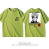 Green Childrens Tshirt Naruto Kakashi Naruto Uchiha Itachi Sasuke Pure Cotton Doublesided Printed Parentchild Casual Tshirt