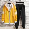 Men's Casual Sportswear Set: Autumn 2022 Long Sleeve Sweater & Pants