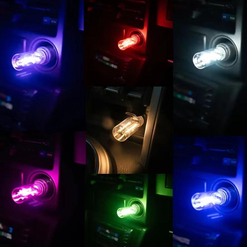 2Pcs Glass Material LED Filament Glass Bulb Eye Protection Retro Edison Bulb  Interior Decoration