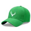 Outdoor Baseball Cap Unisex Deer Head Print Polyester Adjustable.Breathable Lightweight Curved Brim Casual Outdoor Sports Hunting Camping Baseball Hat