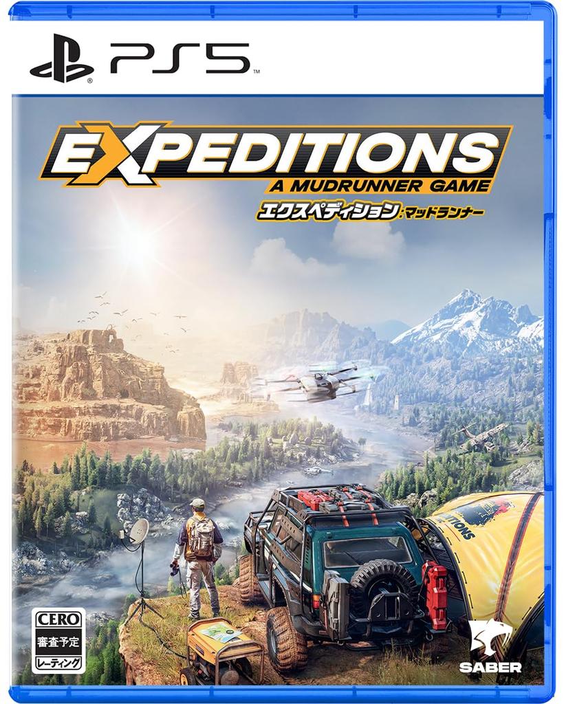 Expeditions A MudRunner Game для PlayStation 5 - Импорт из Японии (Японская версия) / Видеоигра-симулятор приключений по бездорожью