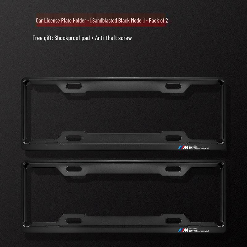 Рамка номерного знака из углеродного волокна для BMW X1, X2, X3, X4, X5, 1 серии, 3 серии, 5 серии