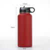 304 Stainless Steel Insulated Sports Water Bottle With Handle Large Capacity Vacuum Thermos Outdoor Hiking Gym Travel