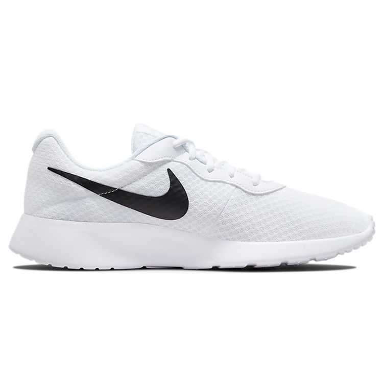 Nike Tanjun Белые Черные Мужские Кроссовки Barely-Volt DJ6258-100