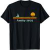 Винтажная футболка Amity 1975 Закат Ретро - Парусник Восход Лето