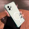Чехол для Vivo Y39 5G Милый с подушками безопасности по углам Пастельный Матовый Магнитный Полуударопрочный Чехол для Телефона
