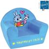 Children's Club Chair - TROTRO - FUN HOUSE - Indoor - Child - Blue