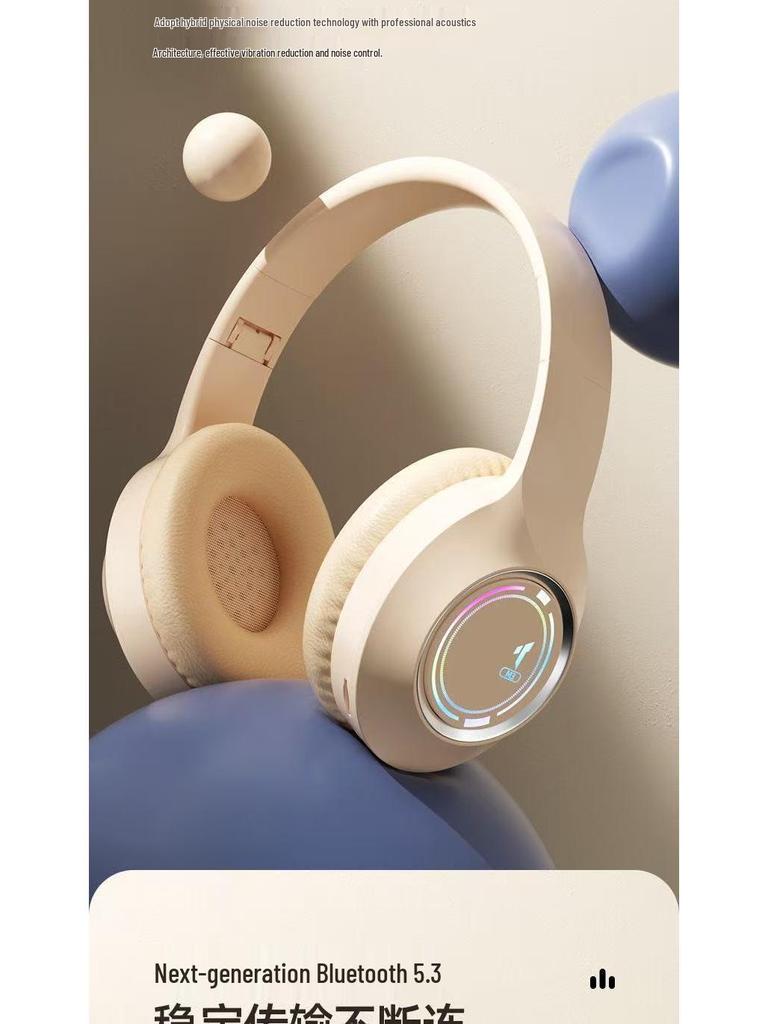 Беспроводная игровая гарнитура M3 Bluetooth с накладными амбушюрами и мощными басами