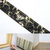 3D Art Foam Edge Background Border Living Room Molding Самоклеящаяся Наклейка На Стену Полоска Полоска Талии
