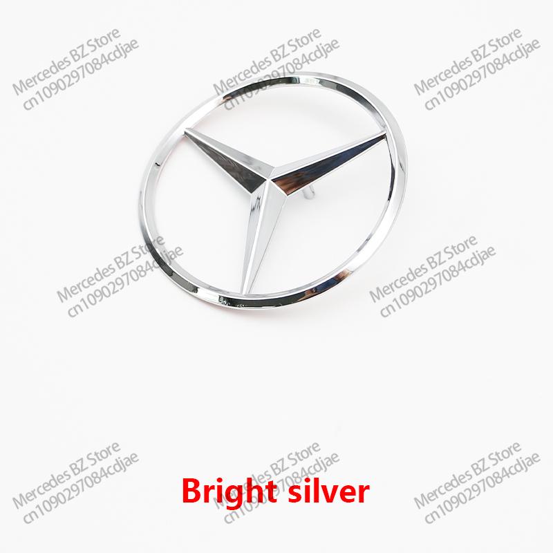 QNAT5 Черно-хромированная задняя звезда для Benz W205 A2058174500 Логотип Mercedes W177 W176 GLA GLC GLE A1778170100 Аксессуары для тюнинга авто