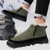 Winter Men's Warm Snow Boots Outdoor Cotton Shoes