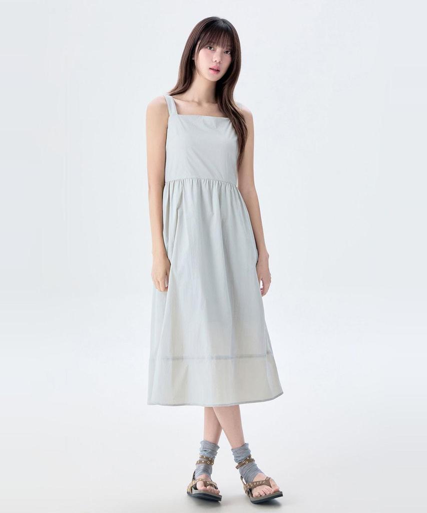 MIXXO Безрукавное расклешенное длинное платье_Miwowg7B01