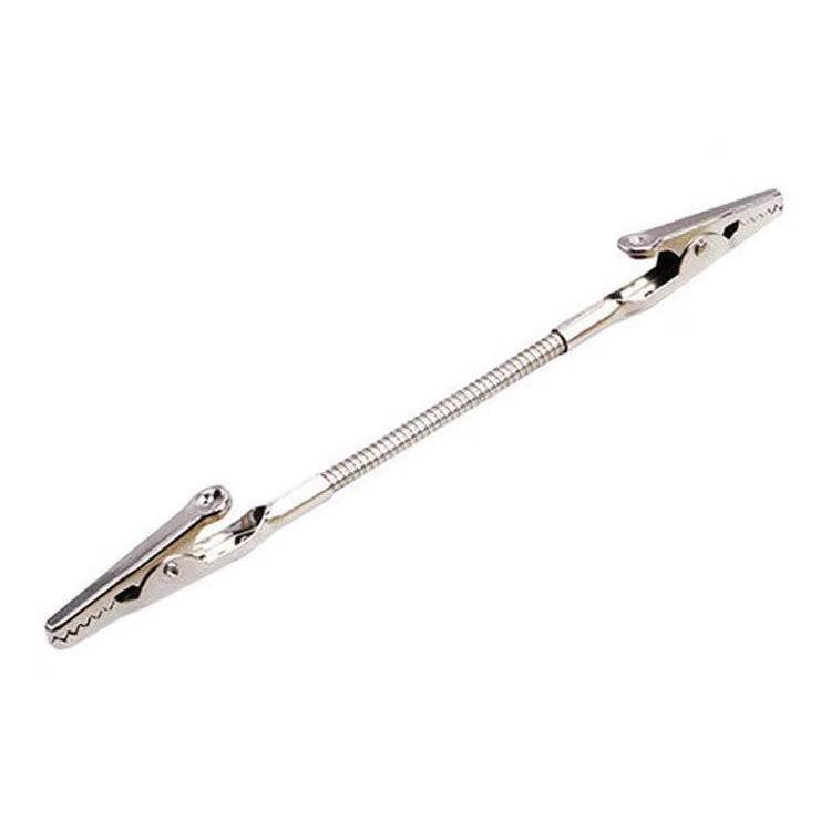 Двусторонний зажим-держатель для спиралей от комаров из нержавеющей стали