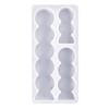 Long Candle Molds 3-in-1 Heart Candle Molds for Making Candle Soap Room Decorations Valentines Gift