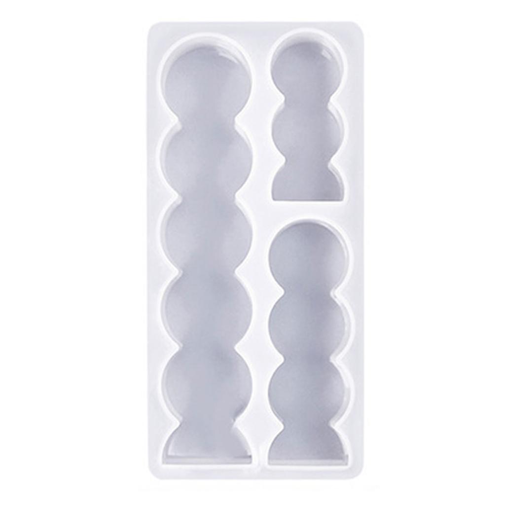 Long Candle Molds 3-in-1 Heart Candle Molds for Making Candle Soap Room Decorations Valentines Gift