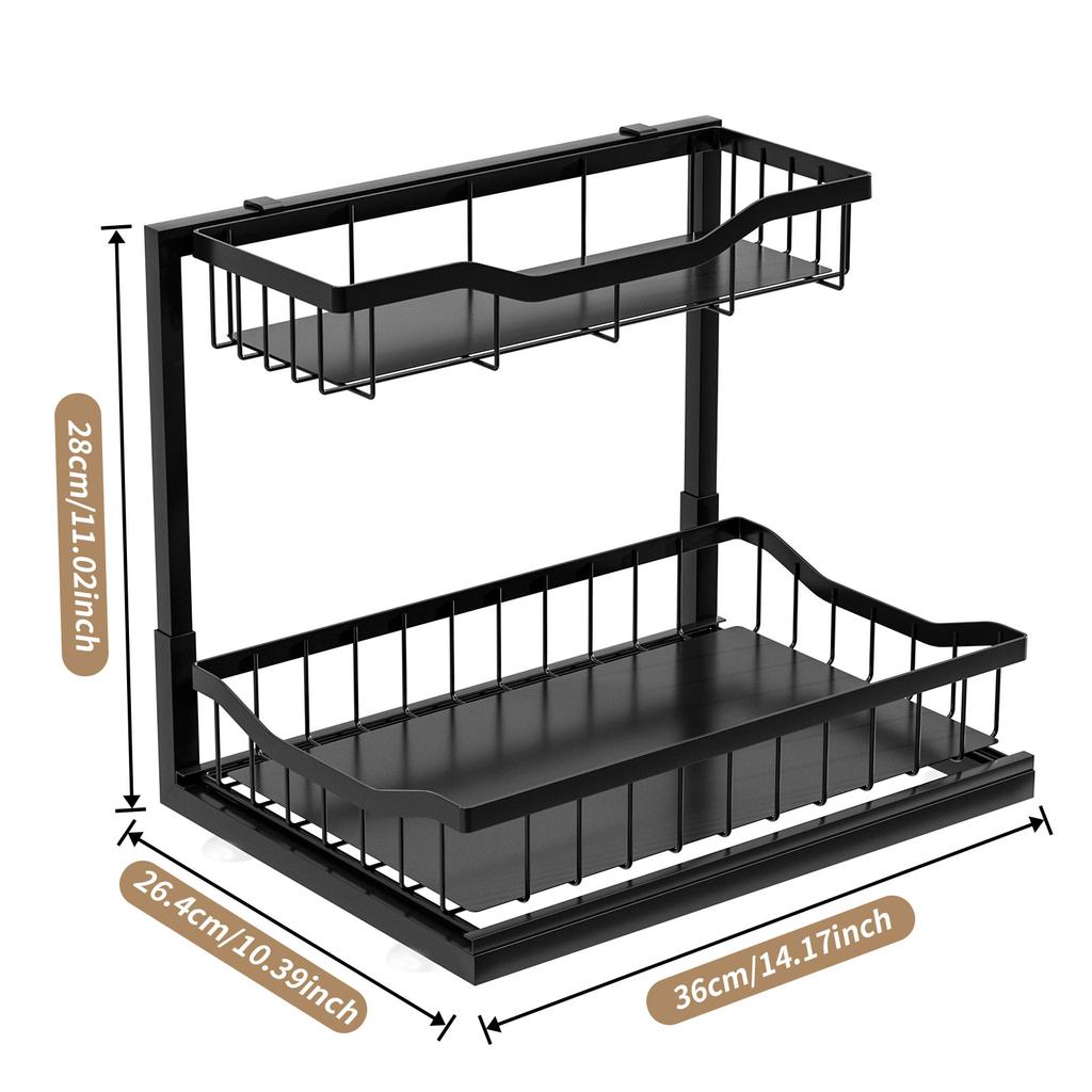 Выдвижные органайзеры для кухни, ванной комнаты и хранения, выдвижные полки для раковины, шкафы-органайзеры для многоцелевого использования
