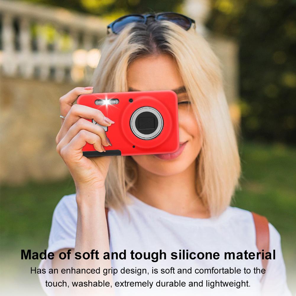 Для KODAK PIXPRO FZ55 Сумка для камеры Slim Fit с ремешком Легкий чехол для камеры Износостойкий чехол для защиты камеры для путешествий на открытом воздухе