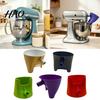 Durable Abs Plastic Funnel Stand Mixer Accessories for KitchenAid Artisan KSM150, Food-Grade Flour 5 Guard Mixing Bowl Quart Tilt-Head Mixer,