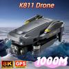 2026 K811 Max GPS Дрон 5G Профессиональный 8K HD Аэросъемка Двойная камера 360° Интеллектуальное обнаружение препятствий Дрон с экраном Бесколлекторный БПЛА Игрушка