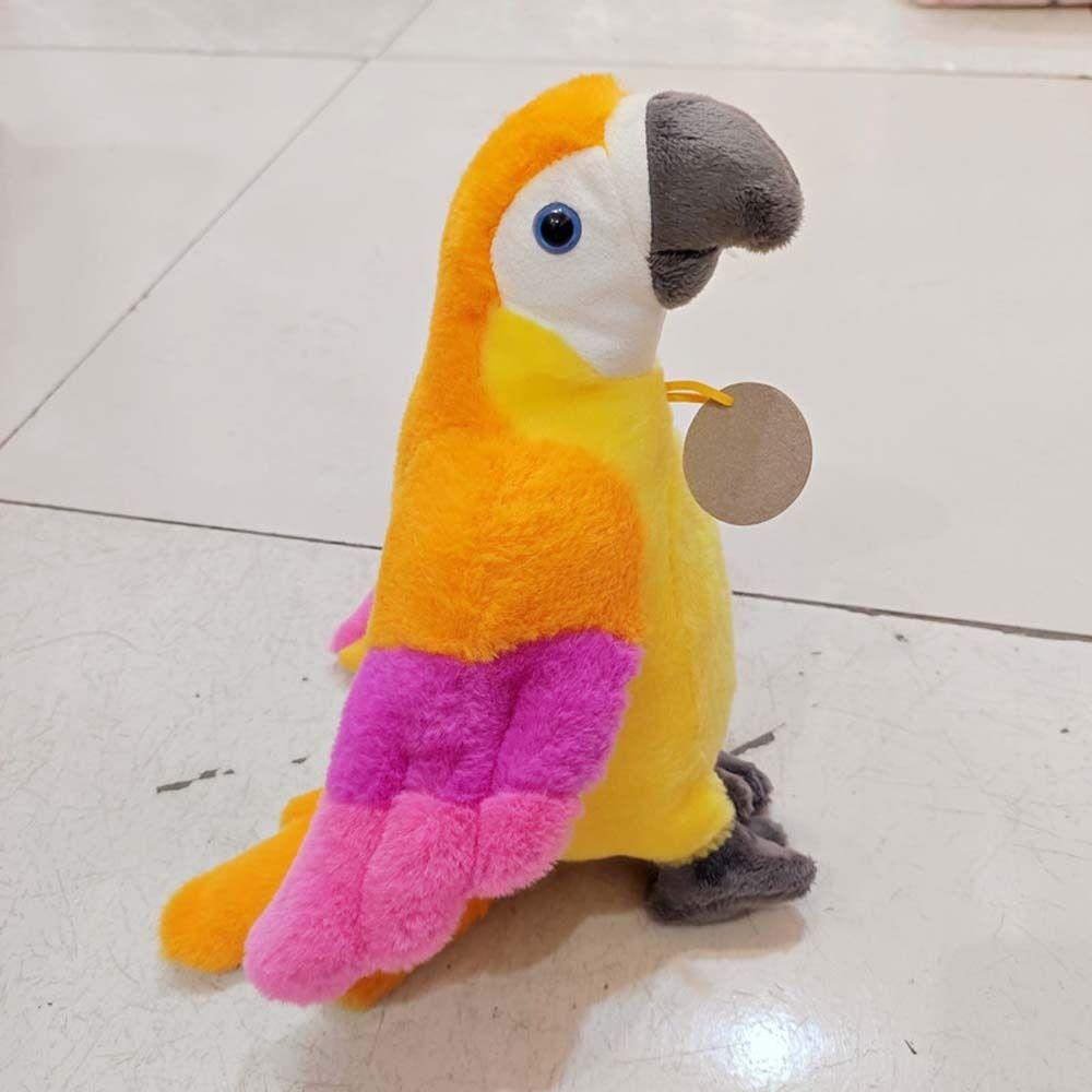 Плюшевая кукла попугай Плюшевая игрушка попугай Игрушки-чучела диких животных Имитация Плюшевая набивная кукла