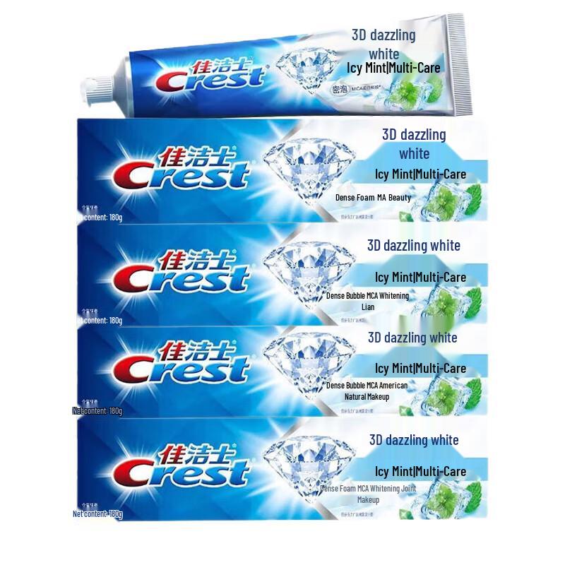 Зубная паста Crest 3D White Арктическая мята (4-Pack)
