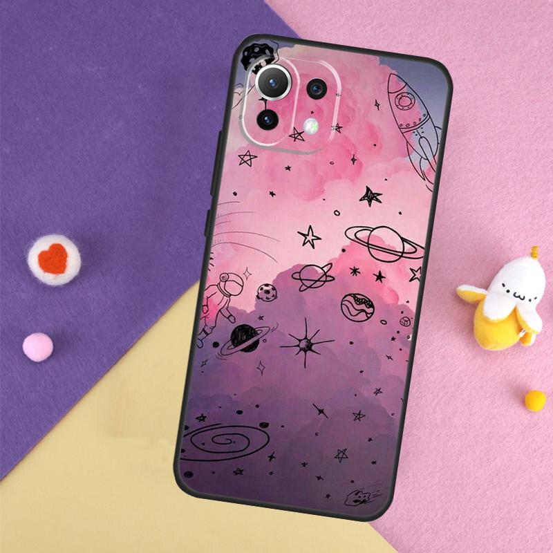 Эстетичный чехол Планета для Xiaomi 15 Ultra 13 14 14T 11T 12T 13T Pro POCO X7 Pro X3 X5 X6 F5 F6 M6 Pro