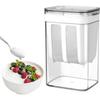 Yogurt Strainer, Fine Mesh Strainer, Rice Tea Juicing Food Sieve Strainer, 1100ML Thick Greek Yogurt Milk Filter Kitchen Tools Reusable Homemade Cup