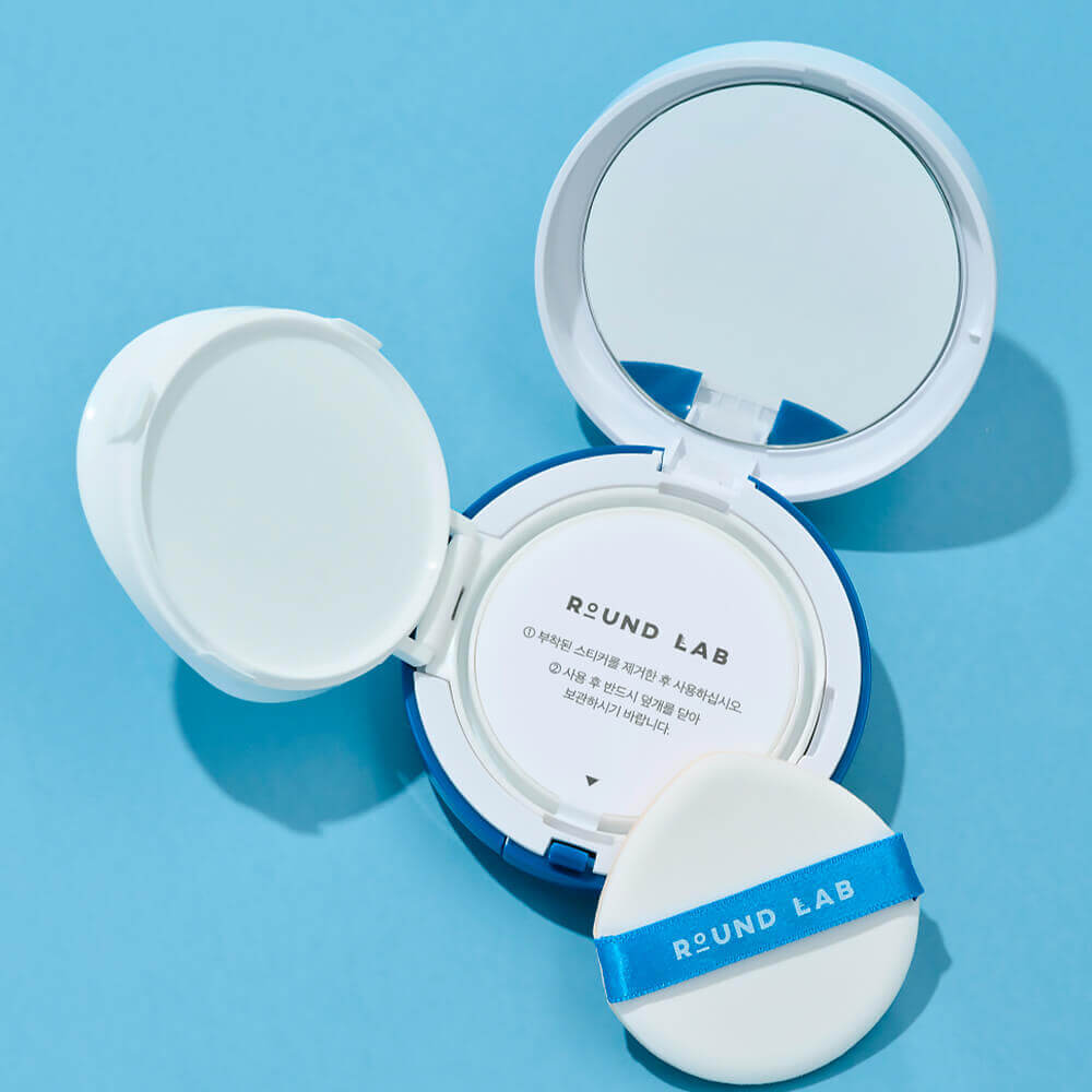 ROUND LAB Moisutrizing Sun Cushion SPF 50+/ PA++++ AUTHENTIC STORE