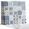 Set of PVC Tiles with Decor for Kitchen or Bathroom Decorative Tile Patterns 20x20x20 cm