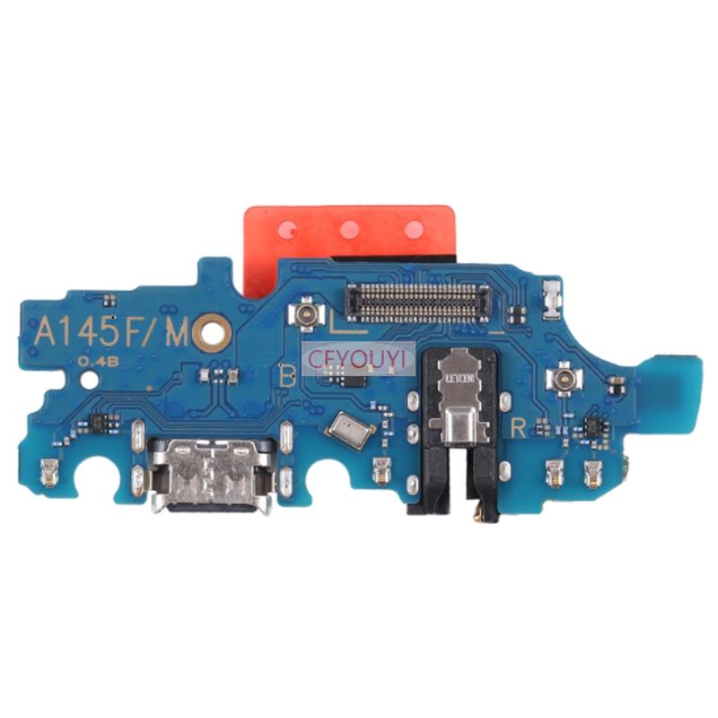 Для Samsung A14 4G SM-A145F A145F OEM Запасная часть модуля зарядки Разъем USB-порта Плата с разъемом Шлейф