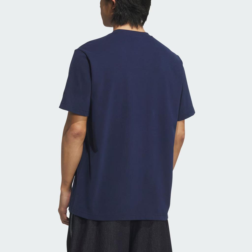 adidas Оригинальные Vrct Ss25 Простая футболка с круглым вырезом и коротким рукавом для спорта Мужские футболки KD1842