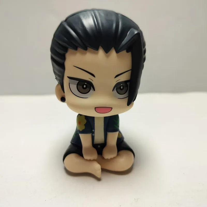 10Cm Jujutsu Kaisen Anime Figure - Gojo Satoru Geto Suguru Pvc Model Kawaii Car Decoration Toy Collectible Gift