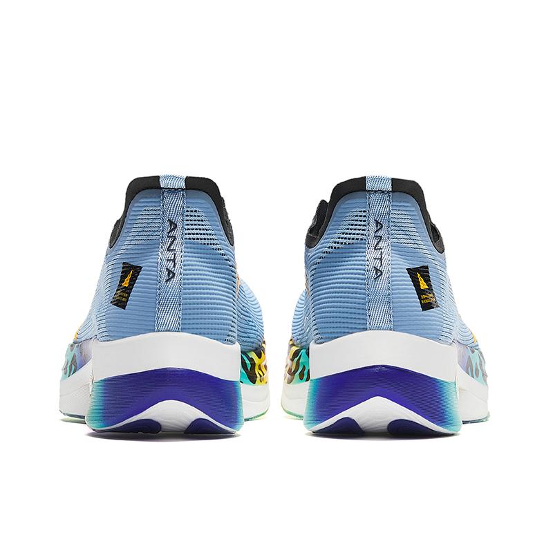 Anta C10 Pro King Of Forefoot амортизирующие нескользящие низкие кроссовки для бега мужские кроссовки синие оранжевые 112335595S-1