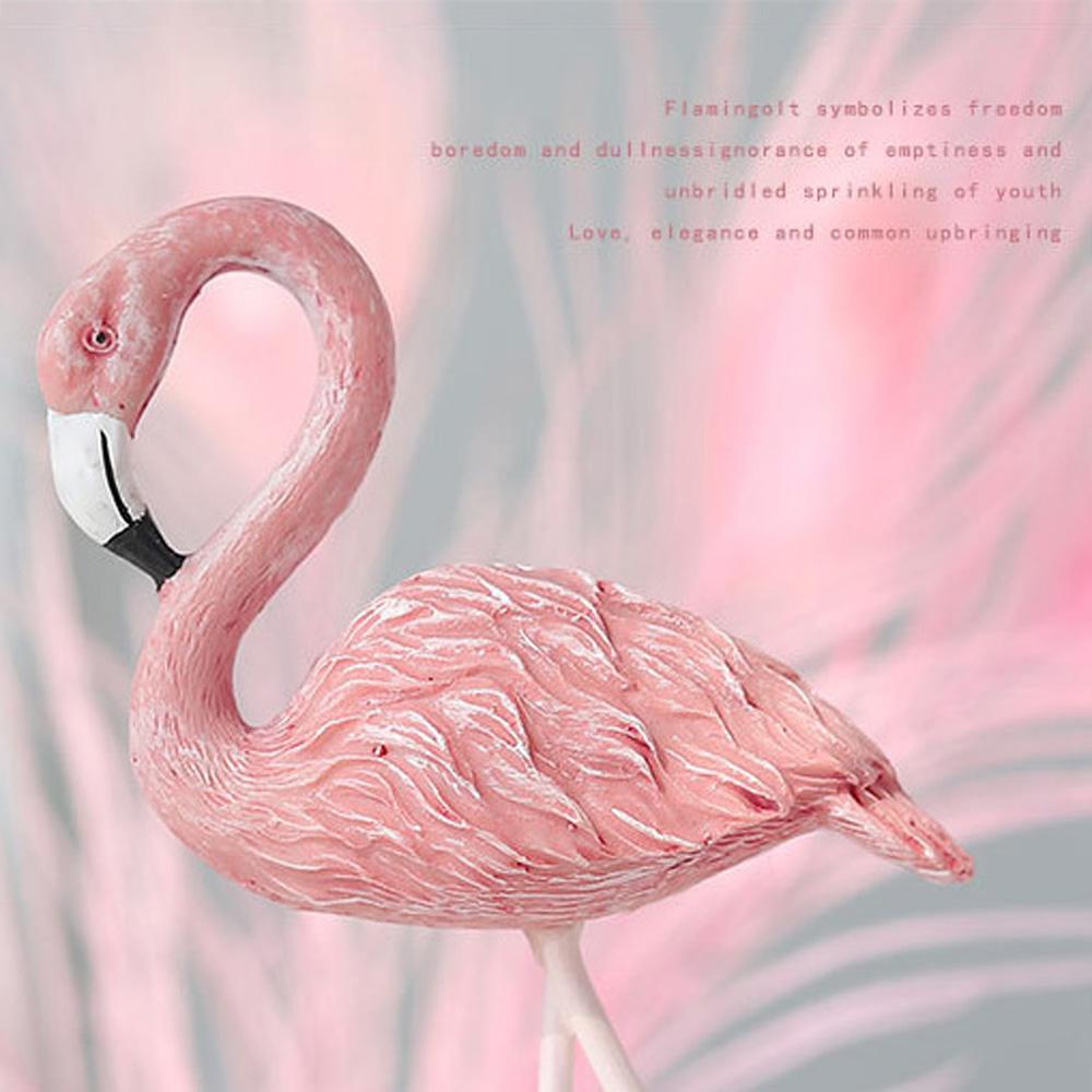 Modern Party Office Wedding Miniature Animal Statue Home Decoration Flamingo Figurine Desk Ornament