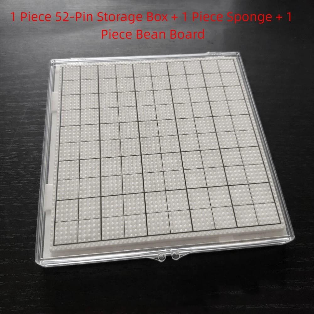 Anti-Spill Perler Bead Storage Box Transparent Semi-finished Storage Box Project Storage