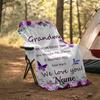 Grandma'S Love Wisdom Blanket Warmthful Decor Great For Sofa Couch Office Bed Picnics Four Seasons Multipurpose Digital Print Birthday Christmas Gift