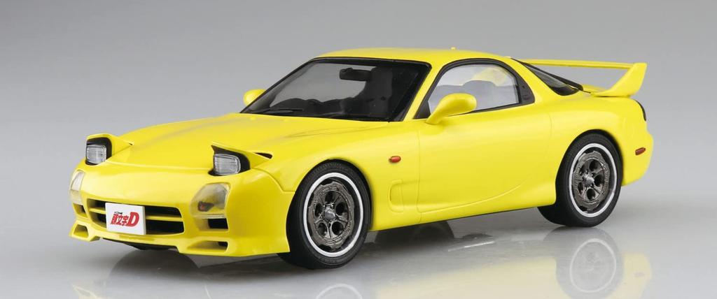 Aoshima Bunka Kyozaisha Initial D Keisuke Takahashi FD3S Volume 18 SSR War Specification Scale Plastic Model Molding Color No.18 RX-7 1/24