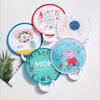 Portable Cartoon Folding Fan for Kids - Mini Travel Round Fan for Summer