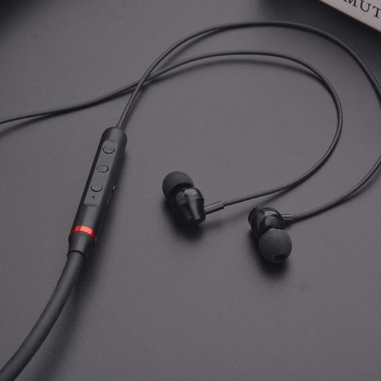 Bluetooth-совместимая магнитная беспроводная гарнитура-ожерелье handsfree для четких звонков, спортивная стерео-гарнитура