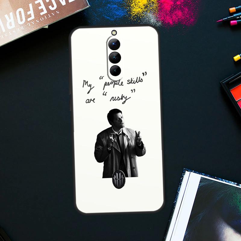 Чехол Angel Castiel Supernatural для ZTE Nubia Red Magic 9 8 8S Pro Plus RedMagic 6S 7S Pro 6 7 Pro 5S 6R 5G Задняя крышка