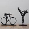 Exquisite Artwork Sports Figure Sculpture Figure Sculpture Character Ornaments Resin Crafts