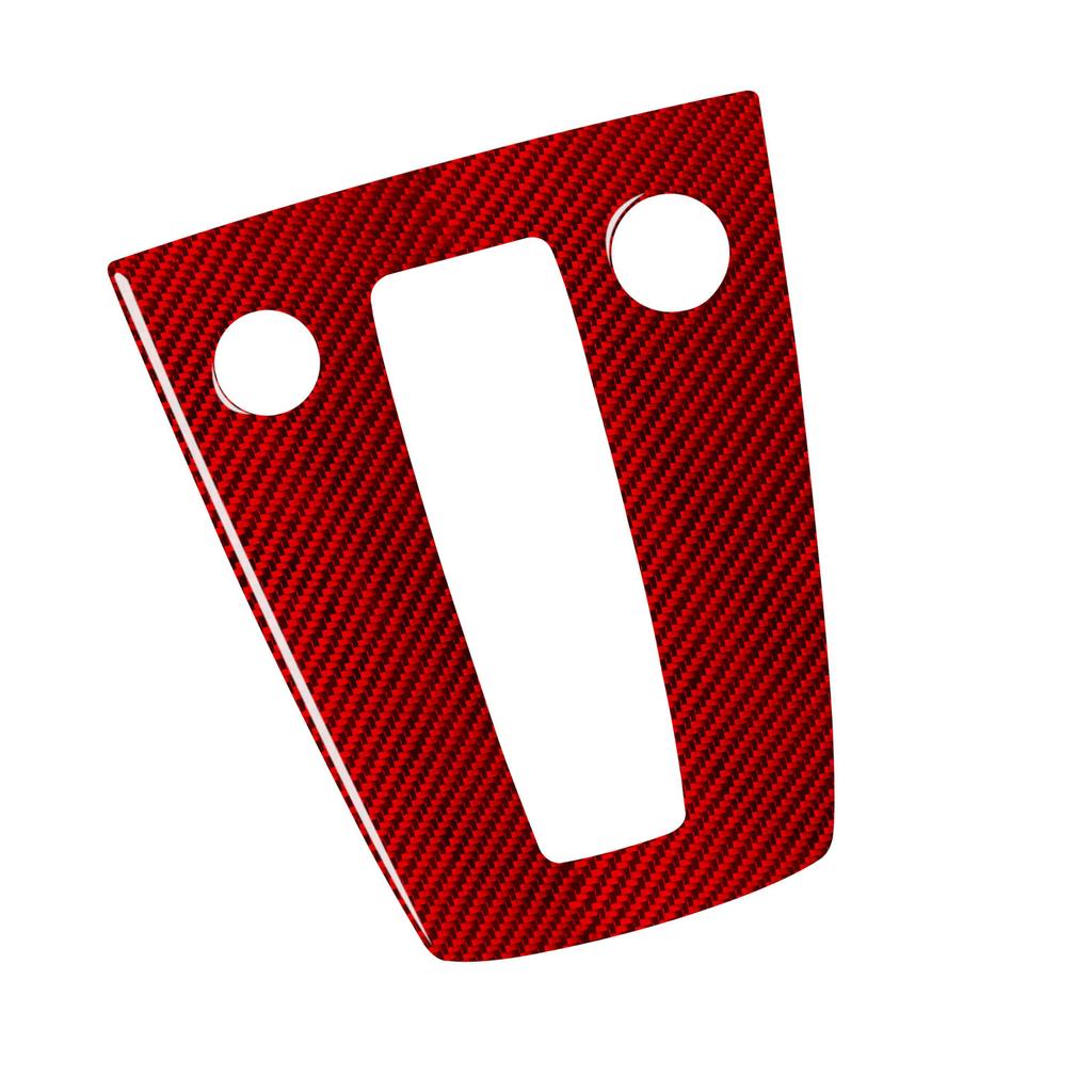 Carbon Fiber Transmission Panel Adhesive Film Cover Dashboard Sticker Enhances Cabin Aesthetic For Gear Selector Region