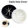 Threading Box Cover Furniture Desk Cord Grommet Wire Hole Cover Cable Organizer Line Outlet Port