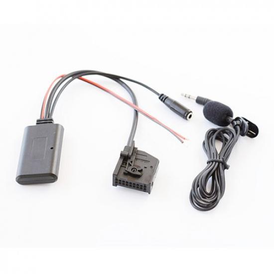 Адаптер AUX-кабеля Bluetooth с микрофоном для Mercedes Comand 2.0 APS W211 W203 W208 W168