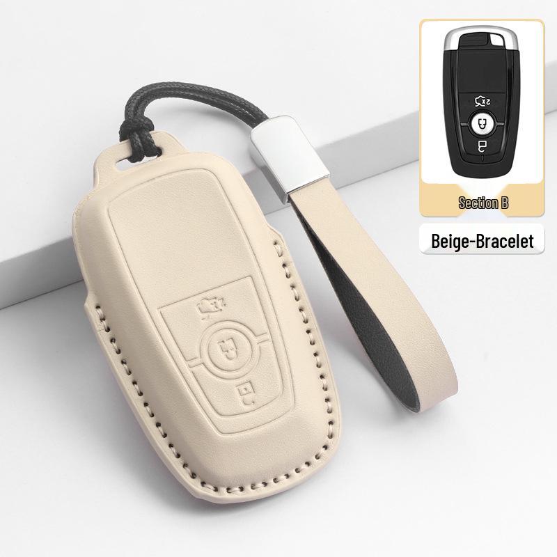 Совместимый чехол для ключей для Ford Focus, Mondeo, Edge, Escort, Kuga, Explorer, Mustang и Raptor