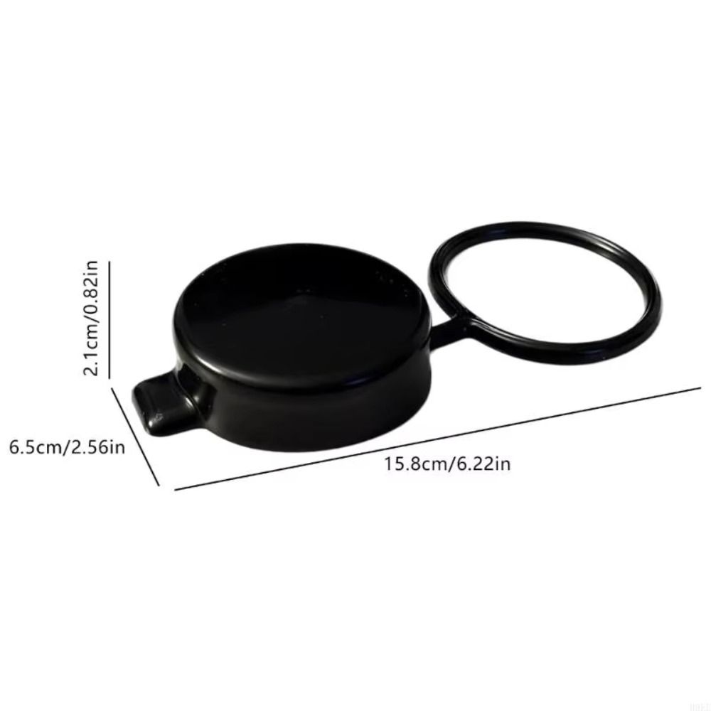 Plastic Capless Port Cover Funnel Bundle Tethered Gas Cover Protective Gas Caps Cover for Vehicles