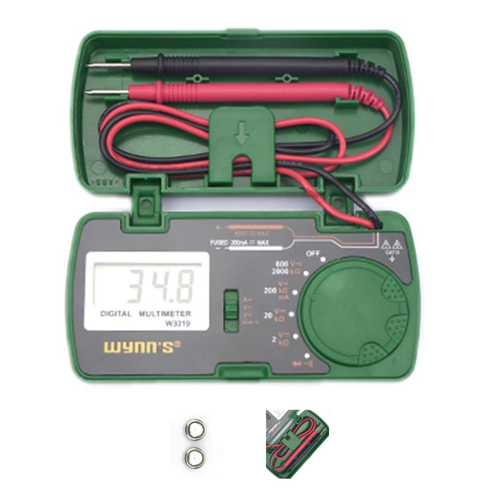 Вольт Ампер Конденсатор Диод Триод NCV Гц Тестер С Подсветкой Мультиметр с Функцией Удержания Данных Автоотключением Индикацией Низкого Заряда Батареи